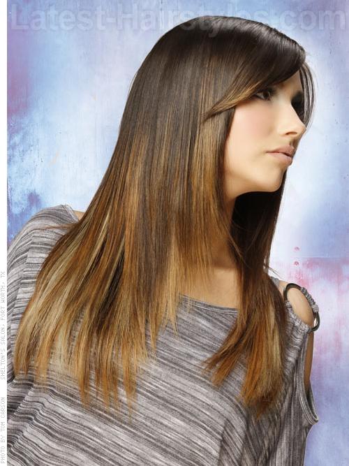 Hairstyles For Long Straight Hair With Bangs