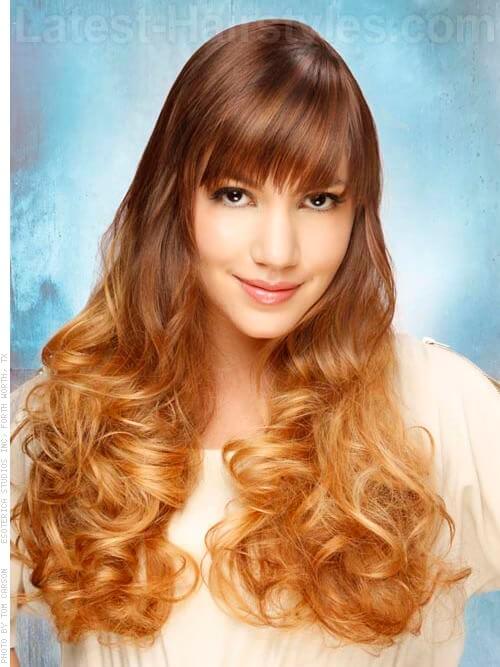 Honey Clouds Ombre Hair