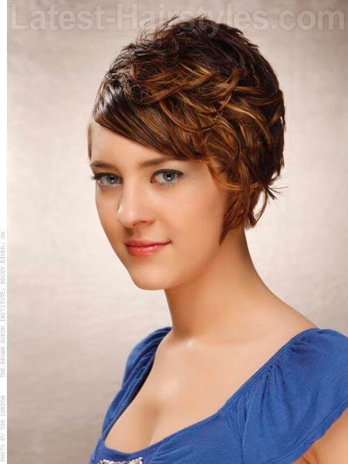 Short and Sassy Ombre Hair Color