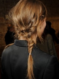 braided hair