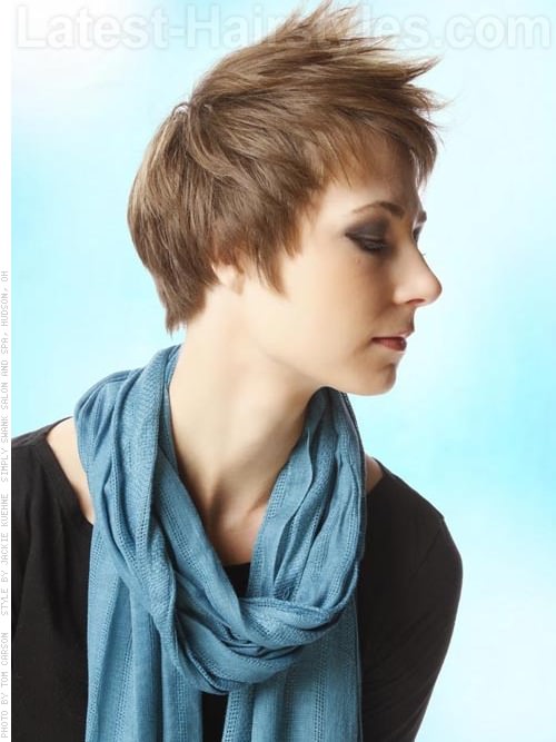 Rocked Out Forward Swept Fun Pixie