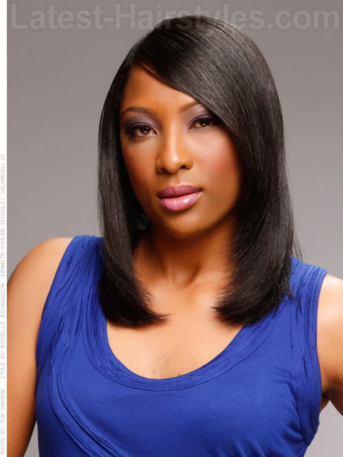 Neck Length Hairstyles For Black Women
