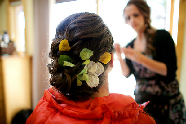 Leaves Bridal Hairstyle Leaves Bridal Hair Accessory