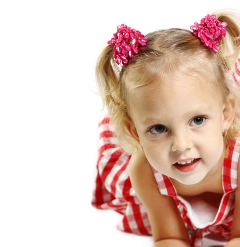 Pretty in Pigtails Cute Look with Hair Accessories 
