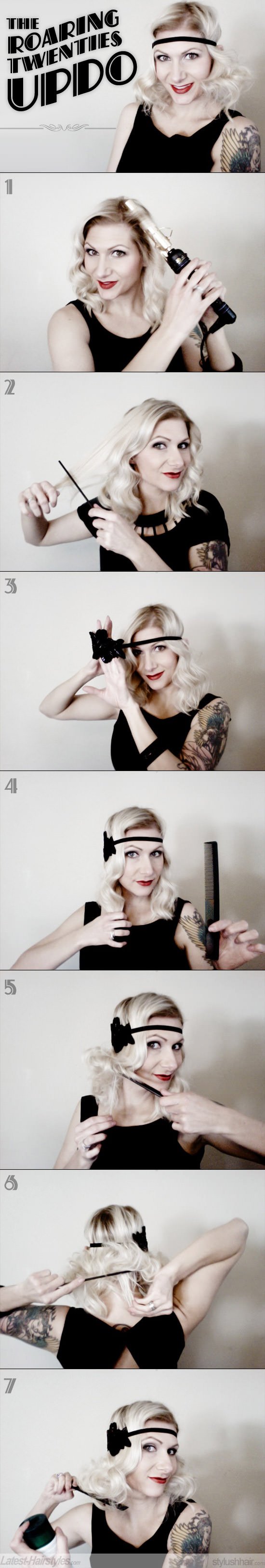 Two Easy Ways To Create A Vintage Inspired Updo