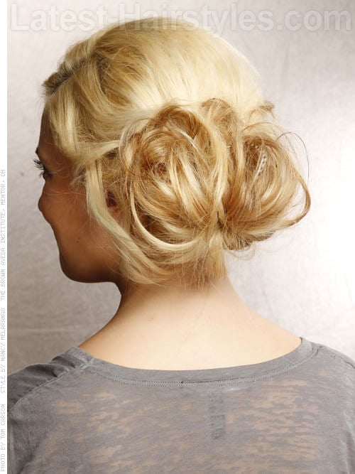 Prom Updo Hairstyles For Thin Hair