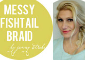 messy fishtail braid