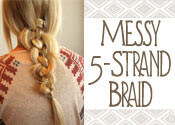 5-strand braid tutorial