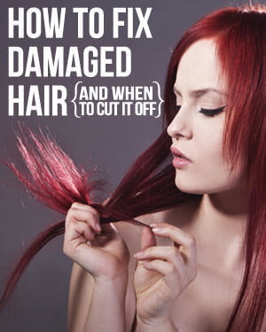 Damaged Hair Guide: DIY Guide to Repairing Damaged Hair