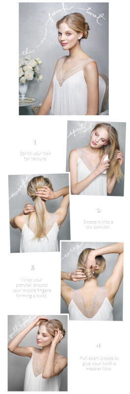 new french hairstyle twist