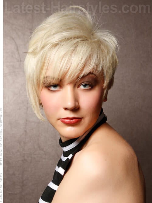 modern platinum blonde style