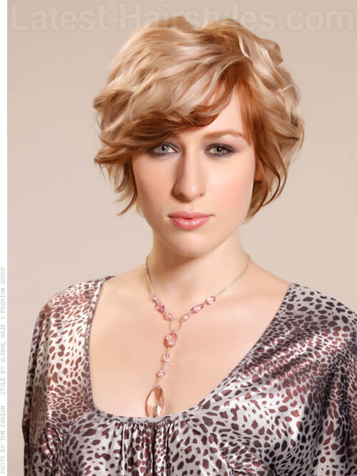 Curl Crush Short Tousled Blonde Waves