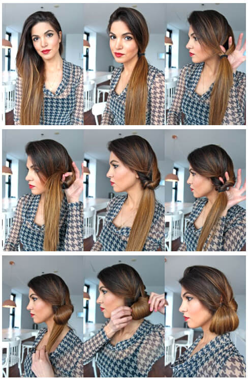 Hairstyles For Long Hair Steps