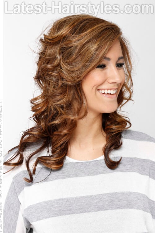 Medium Brown Hair With Caramel Highlights