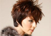 how to style short hair women