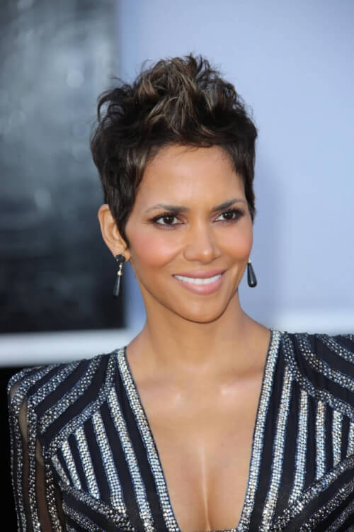 Halle Berry celebrity hairstyles