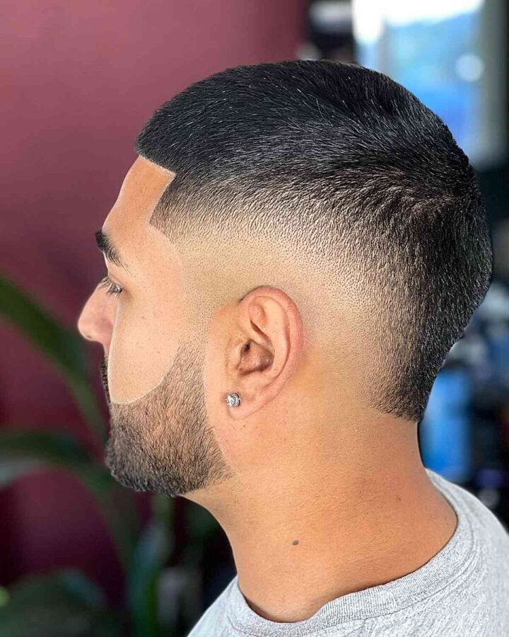 Freshest Burst Fade Buzz Cuts Men Are Getting Right Now