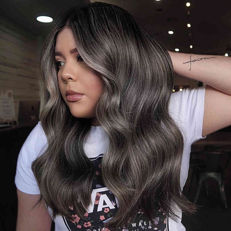 Stunning Ways To Do Grey Blending For Dark Hair