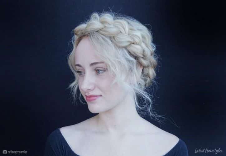 Prettiest Halo Braid Hairstyles To Copy