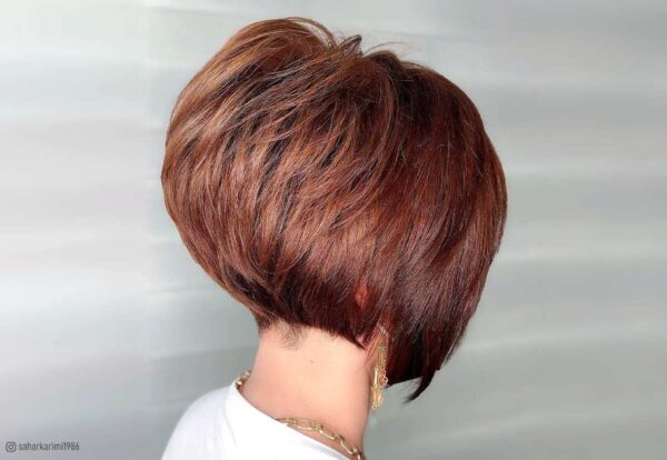 Short Stacked Inverted Bob Haircut Ideas To Spice Up Your Style