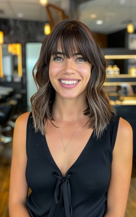 The Best Layered Shoulder Length Hair Ideas Of