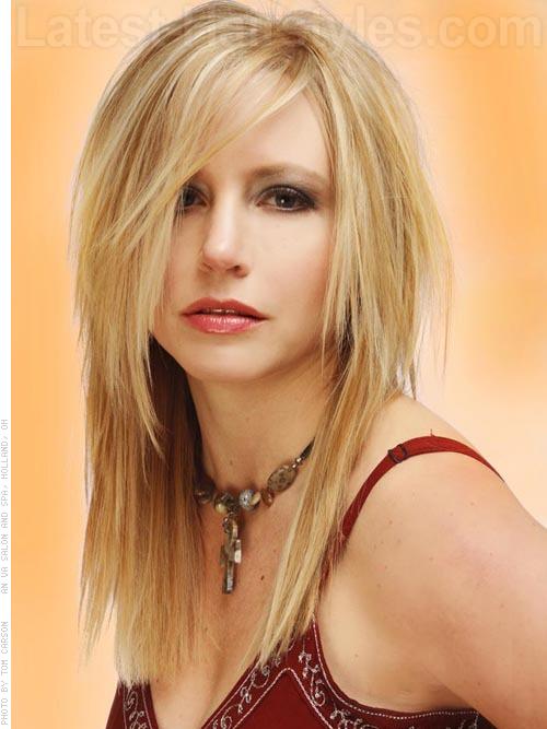 Hairstyles For Fine Blonde Hair Round Face