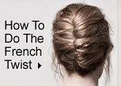 The French Twist Updo Hair Tutorial | Latest-Hairstyles.com