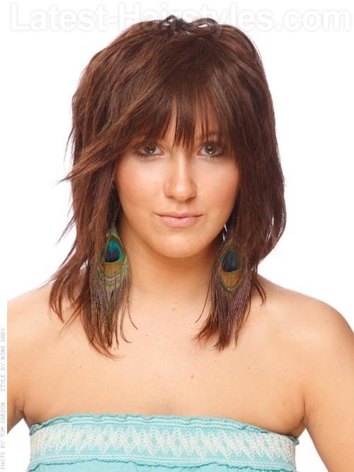 Short To Medium Textured Hairstyles