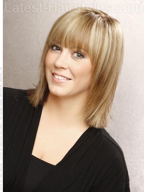 Medium Hairstyles With Fringes
