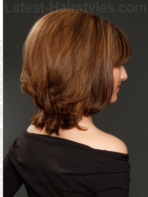 Medium Length Layered Haircuts From The Back