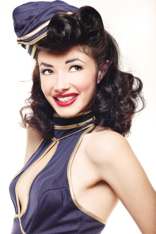 42 Pin Up Hairstyles That Scream 