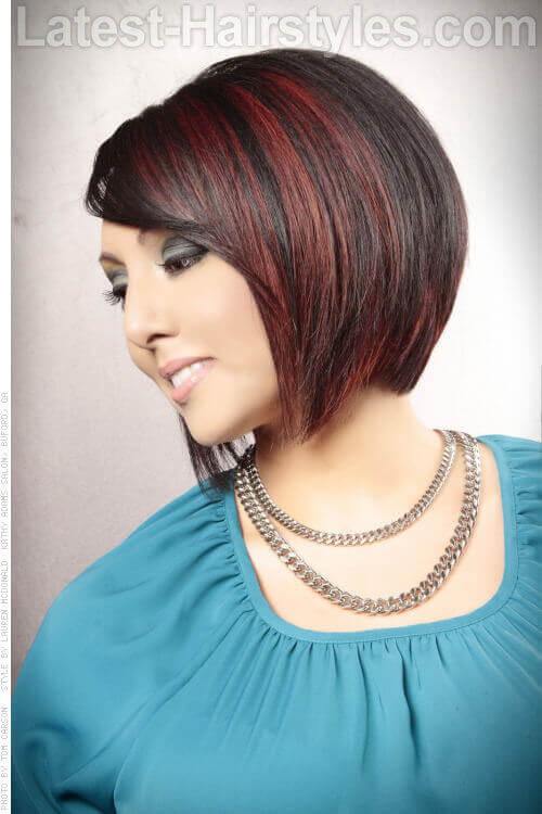 Casual Sleek Bob with Highlights