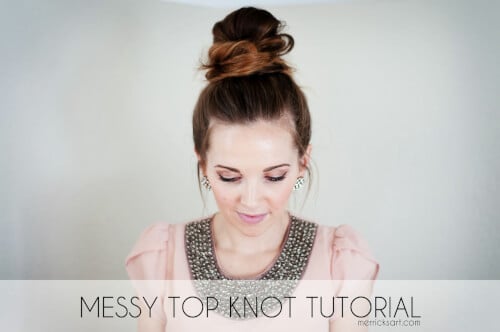 7 Top Knots For Your Summer Shenanigans | Top Knot Hairstyles