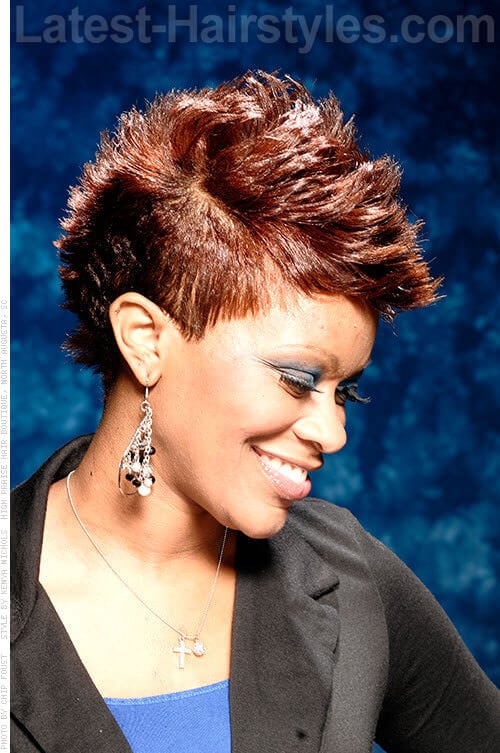 African American Short And Sassy Hairstyles