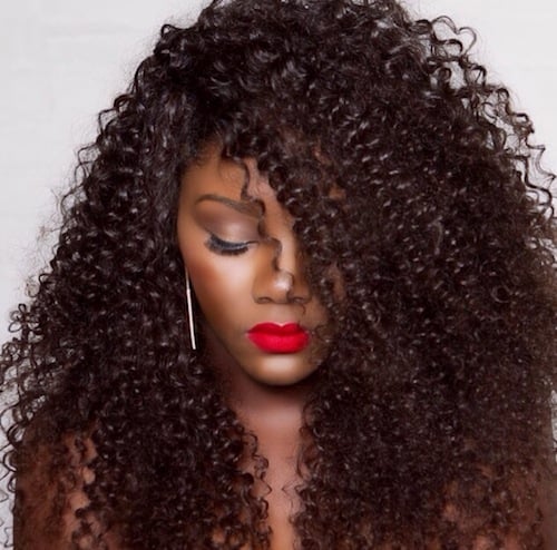 Peruvian Curly Type Of Weave