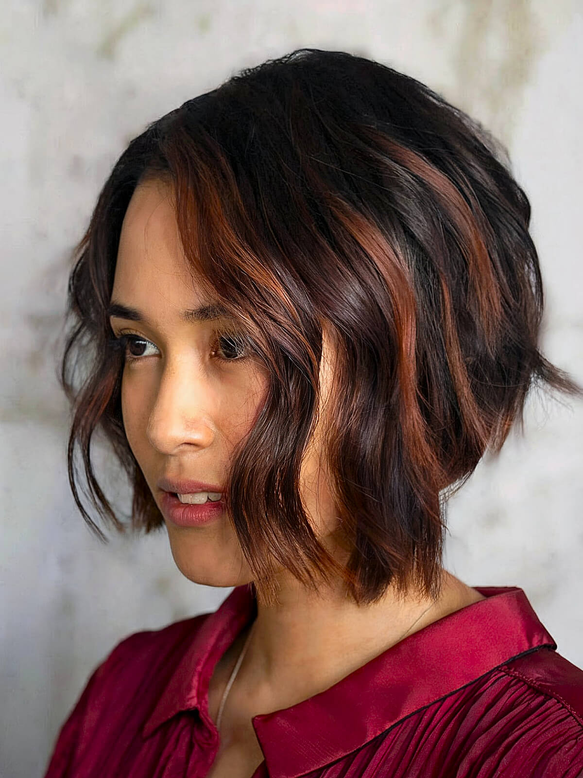 Beautiful Angled Bob