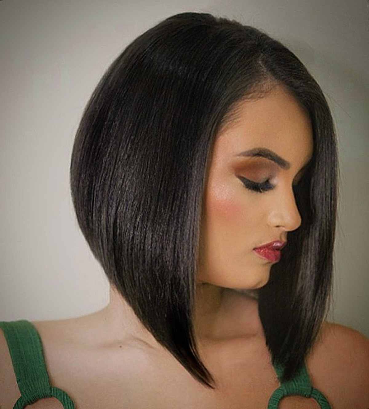 A-Line Bob with Side-Part