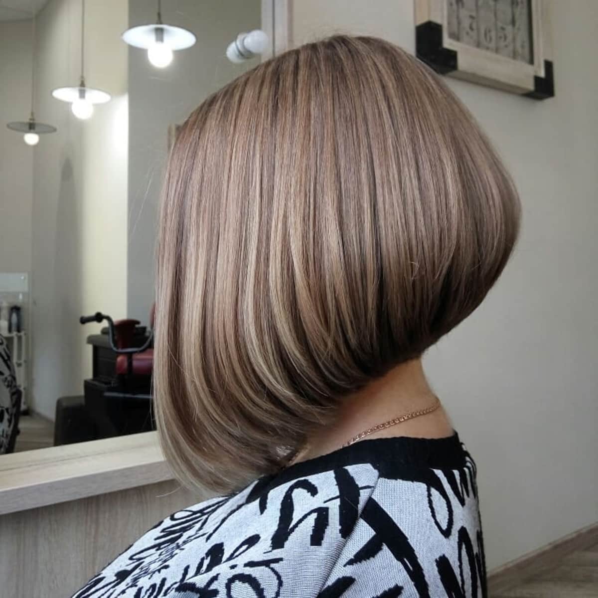 Trendy Inverted Bob for Thick Hair