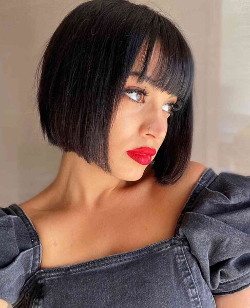 37 Remarkable Chin-Length Bob with Bangs to Consider for Your Next Cut