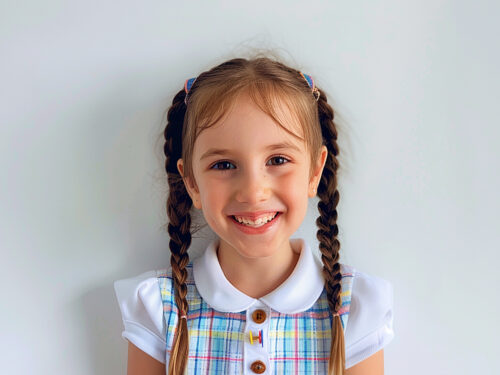 Adorable picture day hairstyles for girls