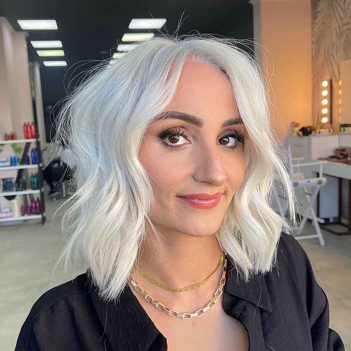 All Over Baby White Hair Color