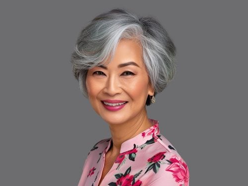 Amazing hairstyles for older Asian women