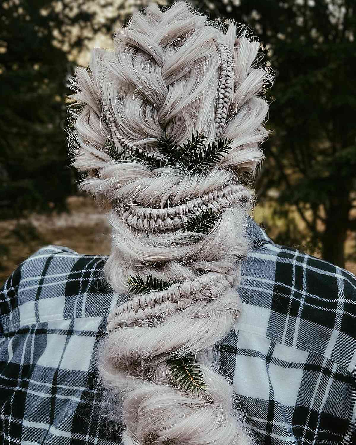 Amazing Infinity Braid for Long Hair and Weddings