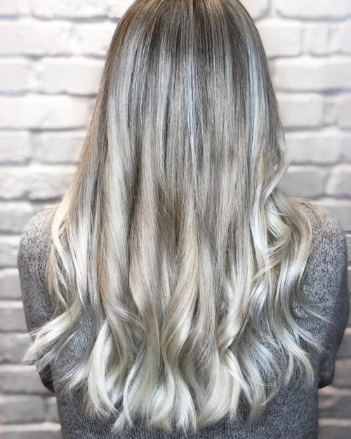 Ash Blonde and Silver