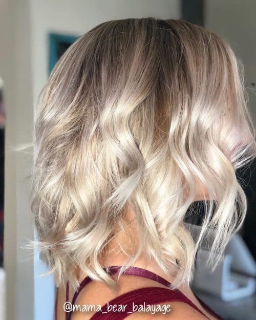 Flattering Ashy Champagne Blonde Hair Color