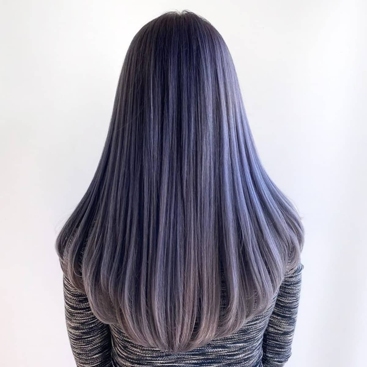 Ash purple hair inspiration