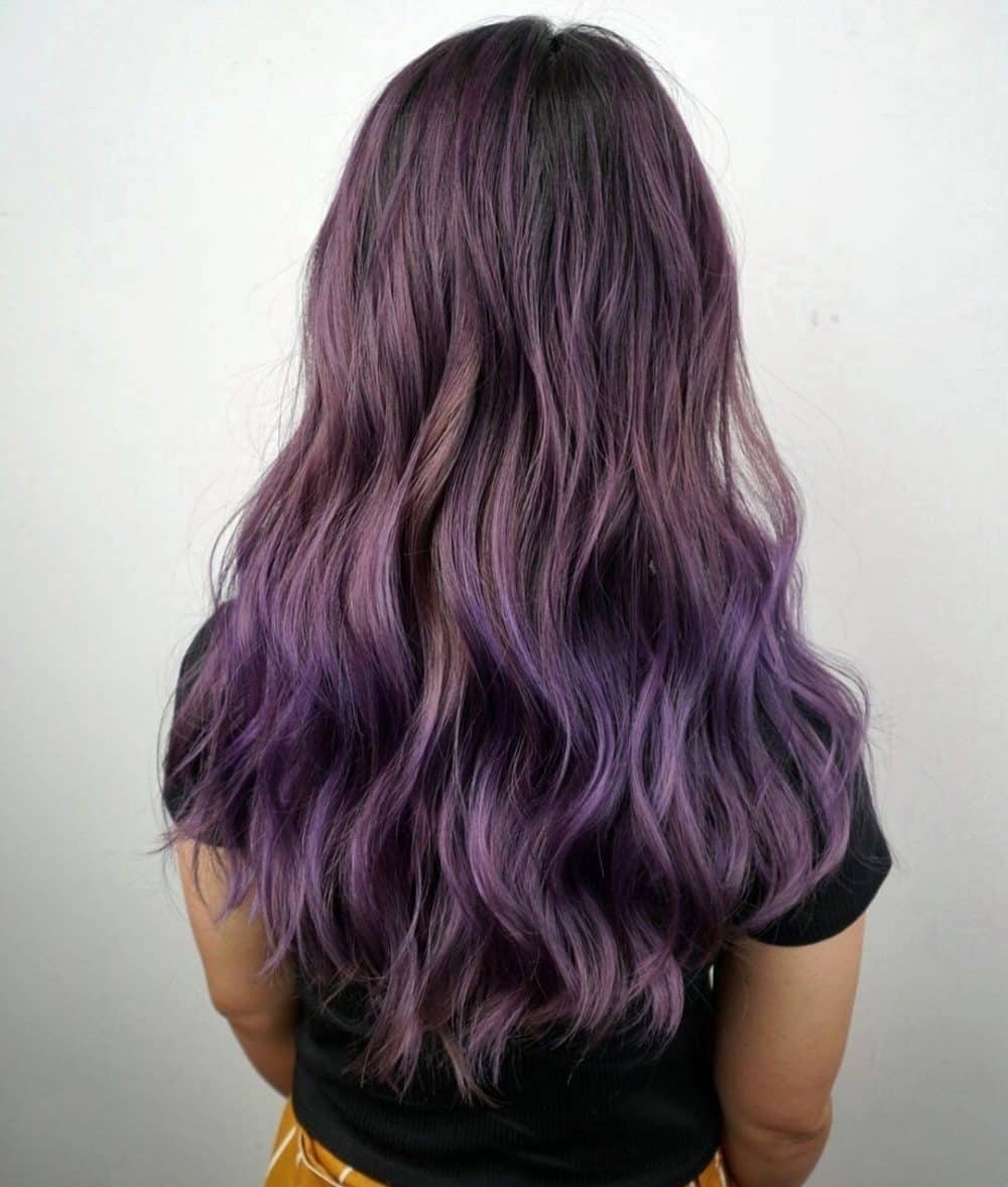 23 Stunning Purple Ombre Hair Color Ideas for 2024