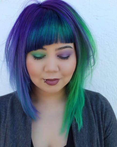 An Asymmetrical Bangs
