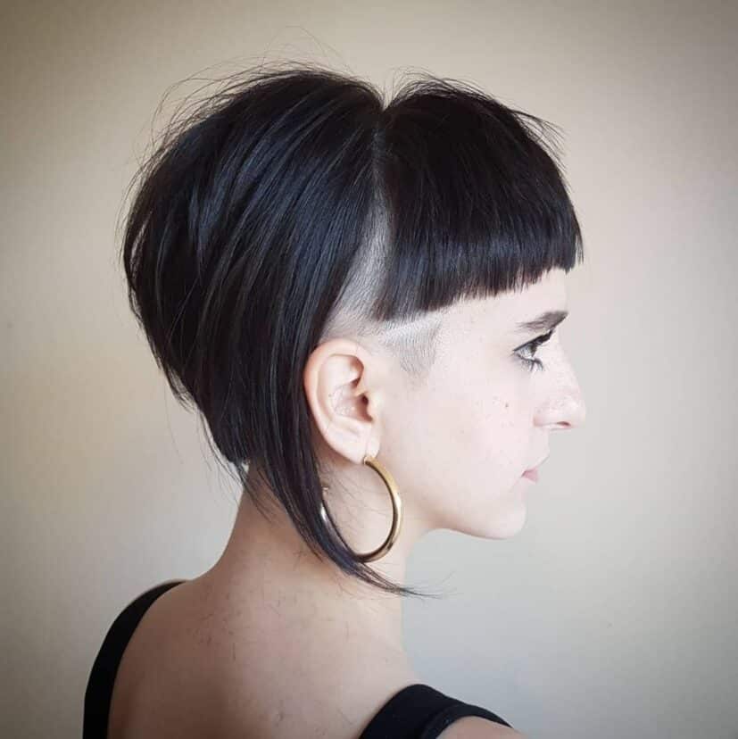 24 Asymmetrical Bob With Bangs That Are Stylishly Edgy 9082