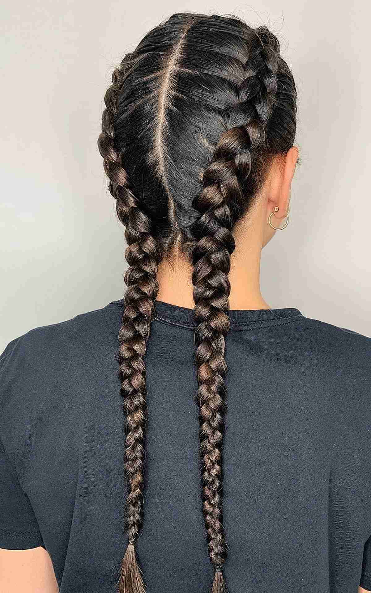 Boxer braids for athletic activities